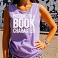 Pretend I'm A Book Character Shirt Adult Kids Costume Comfort Colors Tank Top Lagoon Pretend I'm A Book Character Shirt Adult Kids Costume Comfort Colors Tank Top Lagoon