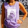 PROUDLY ANTI-SOCIAL MEMBER OF THE Introverted Book Club Comfort Colors Tank Top Lagoon