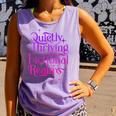 Quietly Thriving In Fictional Realms Book Lovers Comfort Colors Tank Top Lagoon Quietly Thriving In Fictional Realms Book Lovers Comfort Colors Tank Top Lagoon