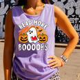Read More Books Teacher Halloween Men Women Comfort Colors Tank Top Lagoon