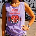 Read Your Heart Out Shirt Valentine Teacher Bookworm Lover Comfort Colors Tank Top Lagoon