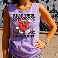 Read Your Heart Out Teacher Valentines Book Lover Comfort Colors Tank Top Lagoon Read Your Heart Out Teacher Valentines Book Lover Comfort Colors Tank Top Lagoon