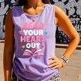 Read Your Heart Out Valentine Reading Book For Kid Teacher Comfort Colors Tank Top Lagoon Read Your Heart Out Valentine Reading Book For Kid Teacher Comfort Colors Tank Top Lagoon