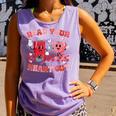 Read Your Heart Out Valentine Teacher Book Lover Comfort Colors Tank Top Lagoon