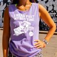 I Read Past My Bedtime Late Night Readers Book Club Comfort Colors Tank Top Lagoon