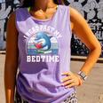 I Read Past My Bedtime Reading Dolphin Book Lover Comfort Colors Tank Top Lagoon
