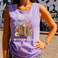 Read More Worry Less Book Lovers Motivational Quote Bookish Comfort Colors Tank Top Lagoon