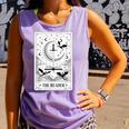 The Reader Tarot Card Bookworm Books Lover Dragon Librarians Comfort Colors Tank Top Lagoon
