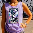 The Reader Tarot Card Reading Skeleton Skull Book Lover Comfort Colors Tank Top Lagoon The Reader Tarot Card Reading Skeleton Skull Book Lover Comfort Colors Tank Top Lagoon