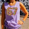 Reading 67 Six Seven Meme Teacher Book Lover Bookshelf Comfort Colors Tank Top Lagoon