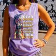 Reading Bookish Dragon Fantasy Comfort Colors Tank Top Lagoon