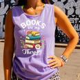 Reading Books Are My Therapy Comfort Colors Tank Top Lagoon Reading Books Are My Therapy Comfort Colors Tank Top Lagoon