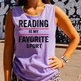 Reading Is My Favorite Sport Book Lover Quote Comfort Colors Tank Top Lagoon Reading Is My Favorite Sport Book Lover Quote Comfort Colors Tank Top Lagoon