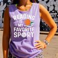 Reading Is My Favorite Sport Reading Book Lover Reader Comfort Colors Tank Top Lagoon Reading Is My Favorite Sport Reading Book Lover Reader Comfort Colors Tank Top Lagoon