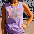 Reading Is My Favorite Sport Retro Groovy Book Lovers Comfort Colors Tank Top Lagoon