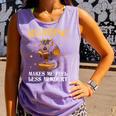 Reading Makes Me Feel Less Murdery Book Dragon Comfort Colors Tank Top Lagoon