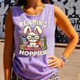 Reading Makes You Hoppier Bunny Book Fans Toddler Kid Comfort Colors Tank Top Lagoon Reading Makes You Hoppier Bunny Book Fans Toddler Kid Comfort Colors Tank Top Lagoon