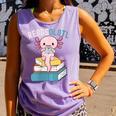 Reads Alotl Shirt Kids Readsolotl Read Axolotl Shirt Books Comfort Colors Tank Top Lagoon