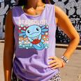 Readsolotl Blue Kawaii Axolotl Book Lover Reading Retro Comfort Colors Tank Top Lagoon Readsolotl Blue Kawaii Axolotl Book Lover Reading Retro Comfort Colors Tank Top Lagoon