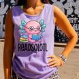 Readsolotl Cute Axolotl Reading Book Kawaii Pink Aesthetic Comfort Colors Tank Top Lagoon Readsolotl Cute Axolotl Reading Book Kawaii Pink Aesthetic Comfort Colors Tank Top Lagoon