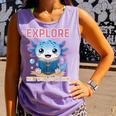 Readsolotl Kawaii Axolotl Book Lover Reading Comfort Colors Tank Top Lagoon Readsolotl Kawaii Axolotl Book Lover Reading Comfort Colors Tank Top Lagoon
