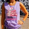 Retro Groovy Valentine Men Women Kid Tees By Emily All Booked For Valentines Book Reading Bookworm Nerdy Comfort Colors Tank Top Lagoon
