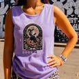 Salem Witch Book Club All Witches Welcome Spooky Halloween Comfort Colors Tank Top Lagoon