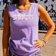 School Librarian Valentines Day Daisy Library Book Lover Premium Comfort Colors Tank Top Lagoon