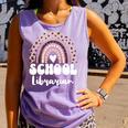 School Librarian For Women Cute Bookworm Book School Library Comfort Colors Tank Top Lagoon School Librarian For Women Cute Bookworm Book School Library Comfort Colors Tank Top Lagoon