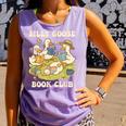 Silly-Goose Book Club Goose And Book Lovers Comfort Colors Tank Top Lagoon Silly-Goose Book Club Goose And Book Lovers Comfort Colors Tank Top Lagoon