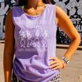 Skeleton Read Banned Books Gain Forbidden Knowledge Comfort Colors Tank Top Lagoon