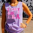 In My Smut Era Groovy Smut Book Reading Spicy Book Romance Comfort Colors Tank Top Lagoon