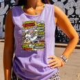 Softball Slider Pop Comic Book Art Best Traits Fast Elite Comfort Colors Tank Top Lagoon