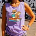 Squirrel Reading Book Glasses Bookworm Librarian Comfort Colors Tank Top Lagoon Squirrel Reading Book Glasses Bookworm Librarian Comfort Colors Tank Top Lagoon