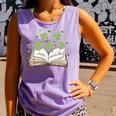 St Patricks Day Book Lover Librarian Reading Saint Pattys Comfort Colors Tank Top Lagoon