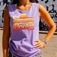 Sunshine & Books For Bookworm Summer Reading Comfort Colors Tank Top Lagoon Sunshine & Books For Bookworm Summer Reading Comfort Colors Tank Top Lagoon