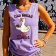 Teacher Silly Goose Reading Book Teaching Tiny Human Tamer Comfort Colors Tank Top Lagoon Teacher Silly Goose Reading Book Teaching Tiny Human Tamer Comfort Colors Tank Top Lagoon