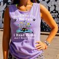 That’s What I Do Pet Cats Read Books Forget Things Flower Comfort Colors Tank Top Lagoon