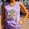 That's What I Do I Read Books And I Know Things Reading Comfort Colors Tank Top Lagoon