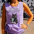 At Times I Think To Myself Drop The Book And Get Stuff Done Comfort Colors Tank Top Lagoon