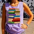 History Month Educated Black Leaders Reading Books Comfort Colors Tank Top Lagoon