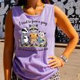 I Tried To Form A Gang But It Turned Into A Book-Club Reader Comfort Colors Tank Top Lagoon