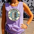 Tsundoku Club Book Lovers Bibliophile Booktok Reading Comfort Colors Tank Top Lagoon