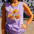 Turkey Reading Books Fall Thanksgiving Teacher Librarian Comfort Colors Tank Top Lagoon