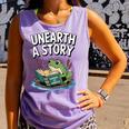 Unearth a Story Frog Reading a Book Summer 2026 Comfort Colors Tank Top Lagoon Unearth a Story Frog Reading a Book Summer 2026 Comfort Colors Tank Top Lagoon