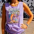 Unearth A Story Rainbow Treasure Book Comfort Colors Tank Top Lagoon Unearth A Story Rainbow Treasure Book Comfort Colors Tank Top Lagoon