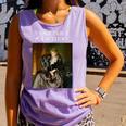 Unsociable And Taciturn Jane Austin Quote Book Classic Lit Comfort Colors Tank Top Lagoon