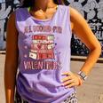 Valentines All Booked For Valentines Book Lovers Teacher Kid Comfort Colors Tank Top Lagoon