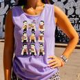 Vampire Reading Books Halloween Cute Teens Kids Comfort Colors Tank Top Lagoon