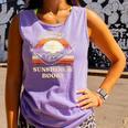 All I Want Is Sunshine & Books Summer Reading Comfort Colors Tank Top Lagoon